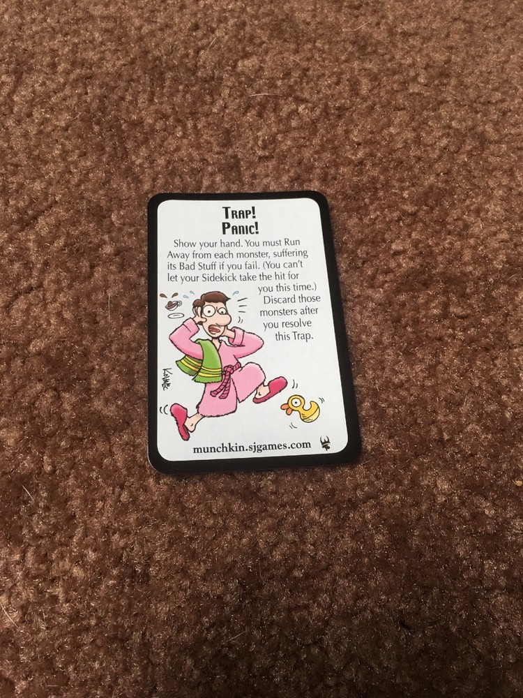 Trap! Panic! Star Munchkin Promo Card