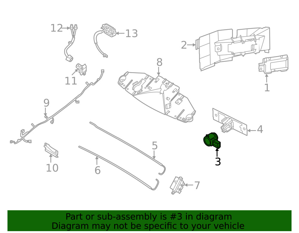 Genuine Nissan Sensor 28438-5250R