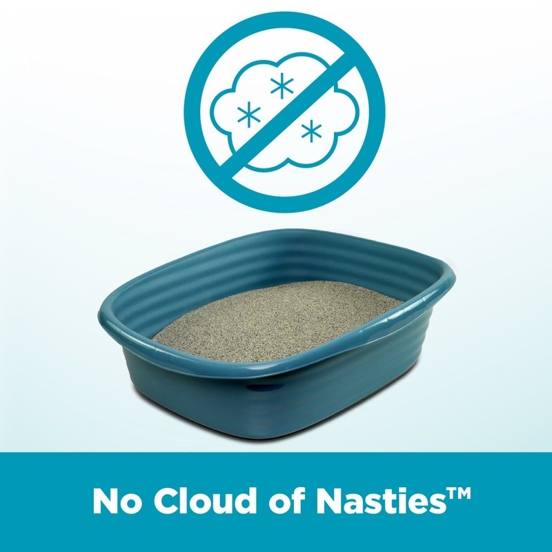 Dust Free Clumping Cat Litter Odor Control Dander Shield Multi-Cat 14 lb Box New