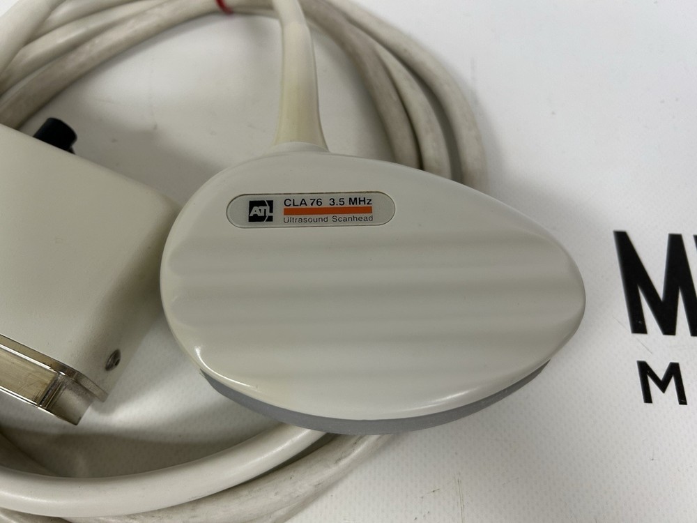 ATL CLA 76 Curved Linear Array 76mm 3.5Mhz Probe for Ultramark 4 Plus