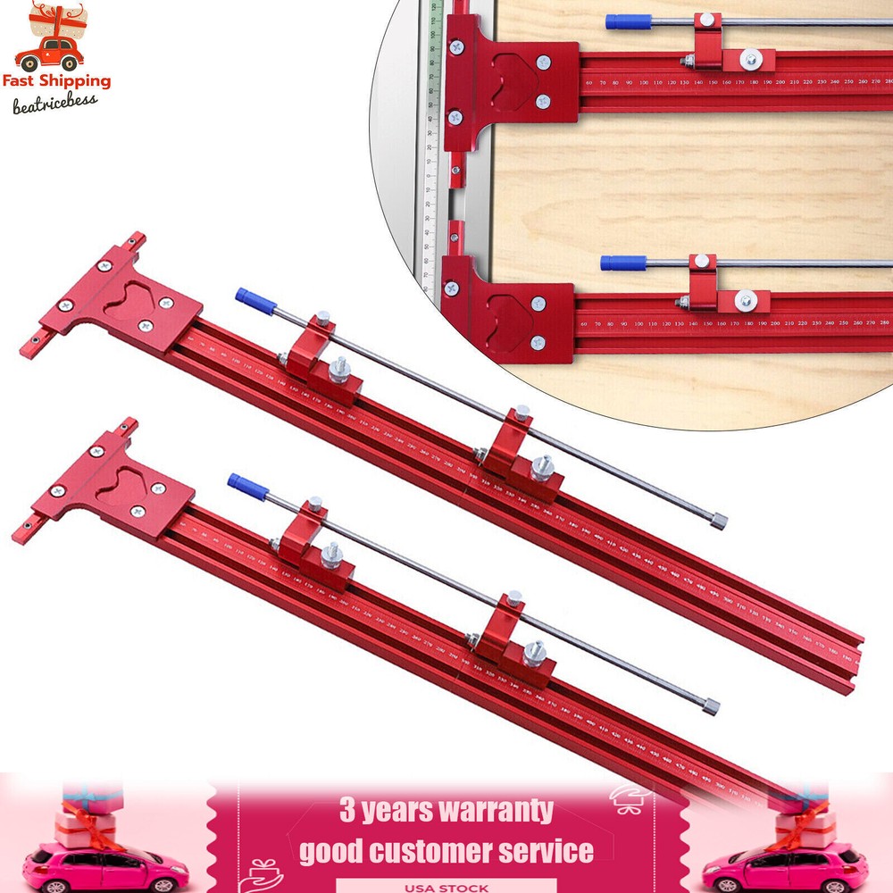 Parallel Rail Guide System Track Saw Woodworking Guide Carpentry Tool Set 120cm