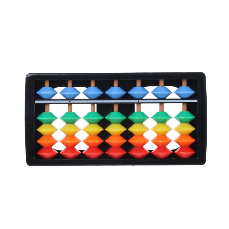 Traditional Math Teaching Abacus Learning Toy Puzzle Education Props for Kids