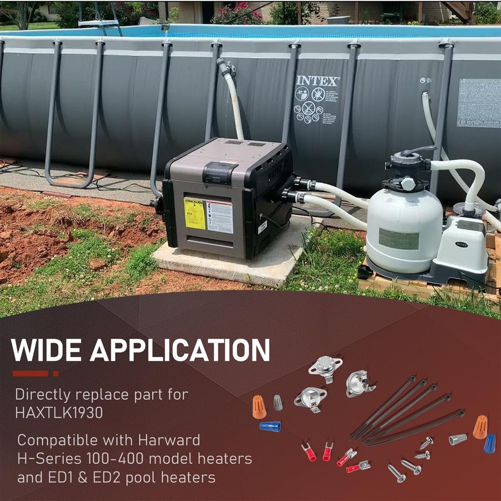 For HAXTLK1930 Hayward H-Series Pool Heater/Spa Heater Temperature Limiters Kit