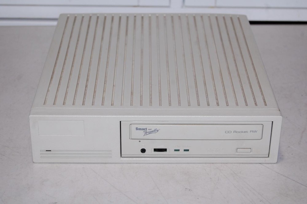 Smart and Friendly External CD Rocket RW Burner Writer Drive