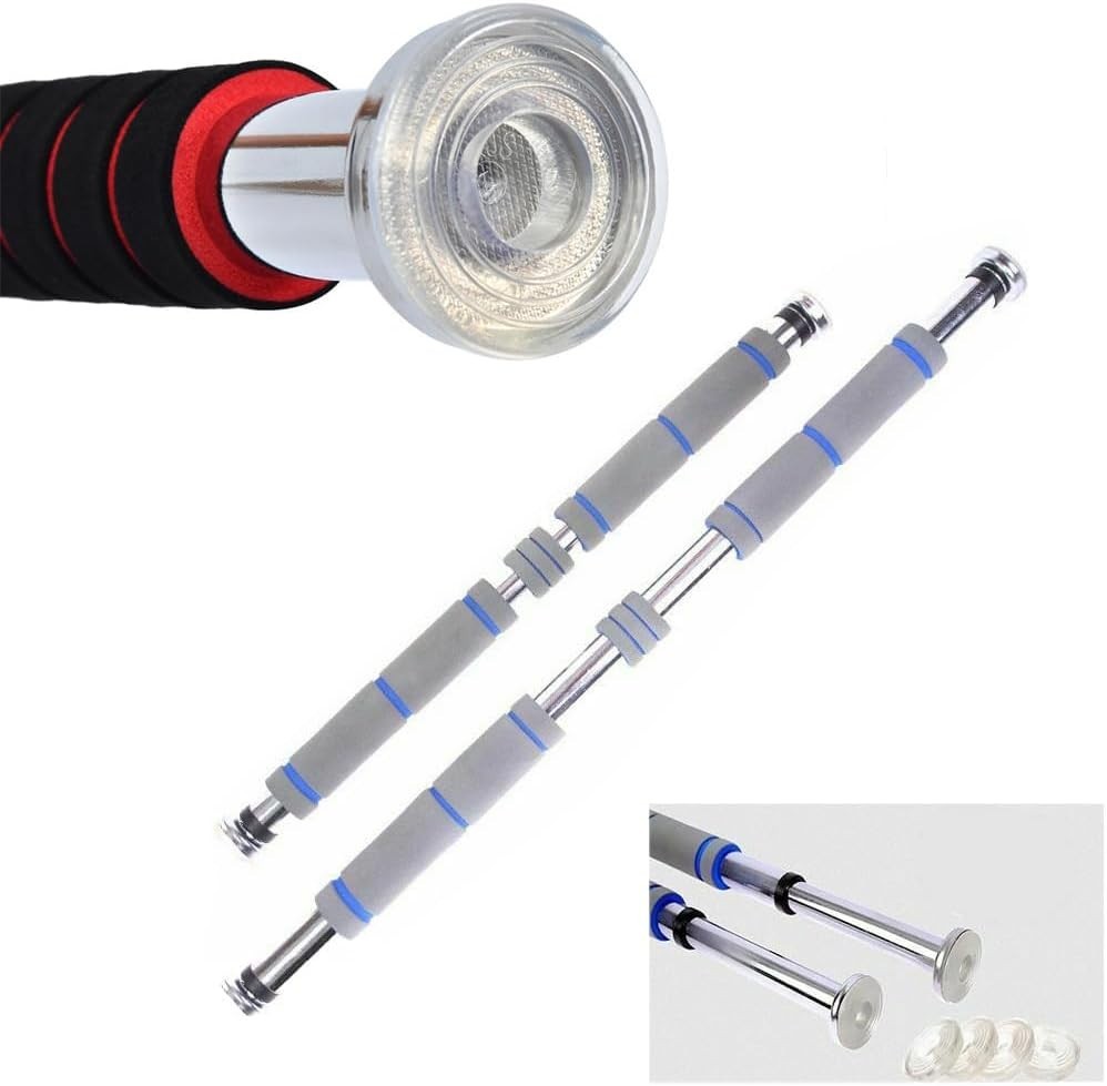 4-Pack Non-Slip Replacement Pads for Doorway Pull Up Bar - Secure & Adjustable