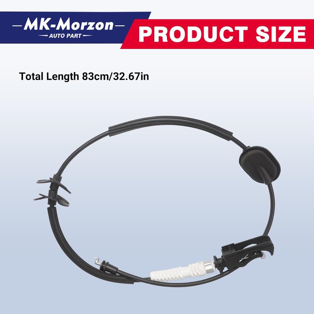 Front Left Driver or Right Side Door Latch Release Cable Compatible with 2015-20