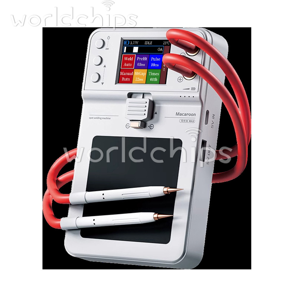 Integrated Spot Welding Machine 5V 650A Macaron Support Double Pulse Spot Welder