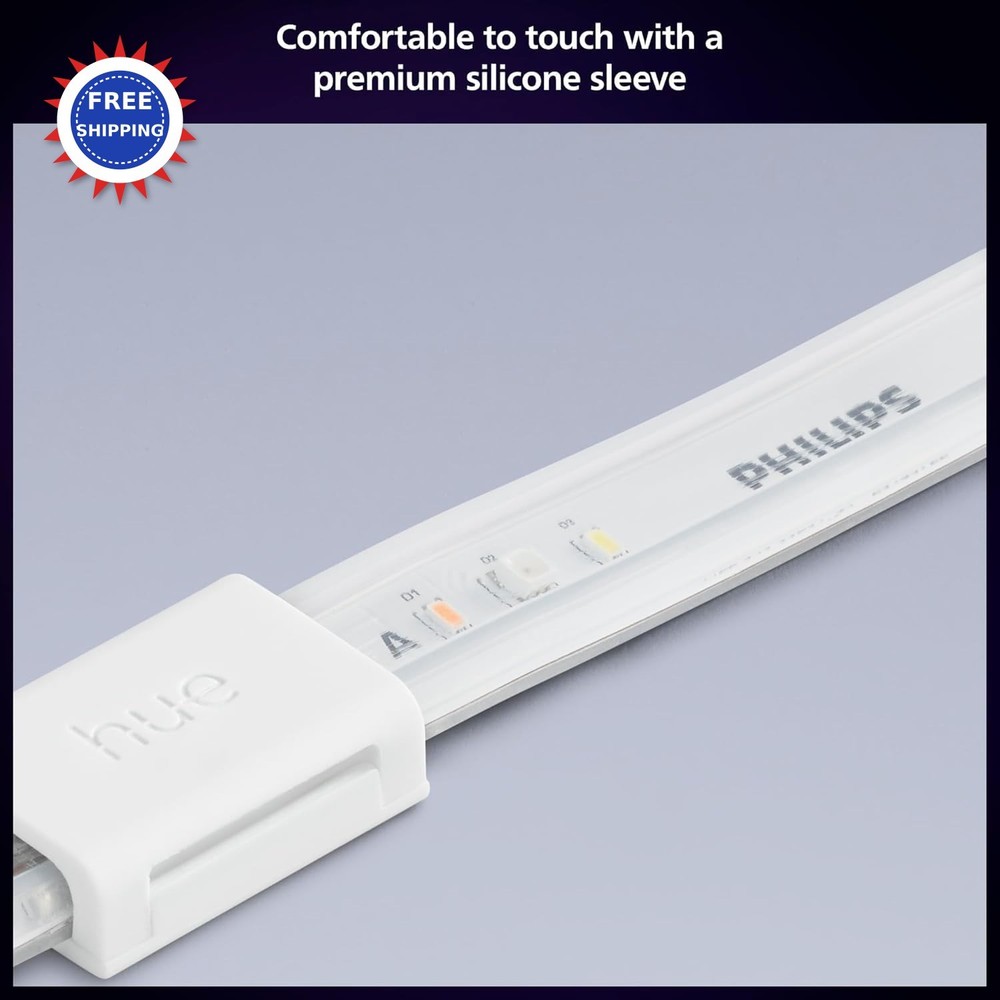 Philips Hue 16 Ft Smart LED Solo Lightstrip Base Kit - 1 Pack Indoor Control