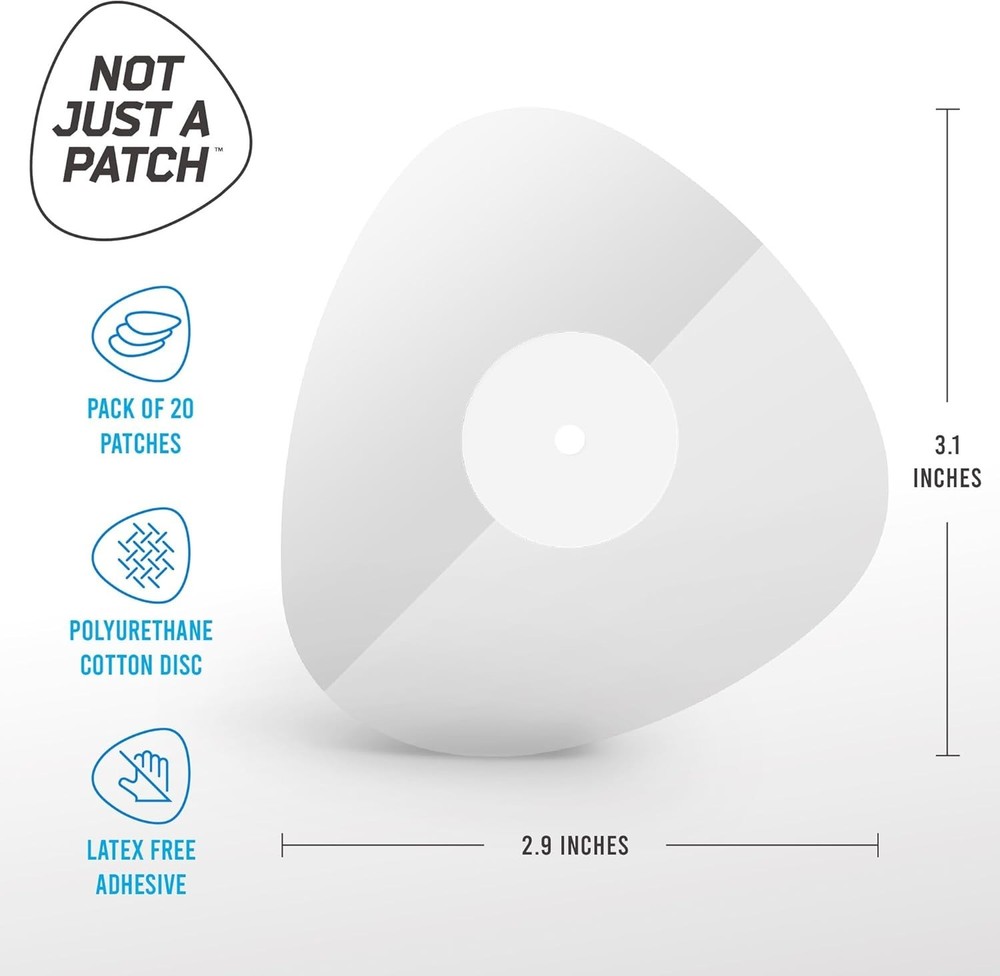 Clear Freestyle 2 Sensor Covers - 20 Pack Waterproof Patches