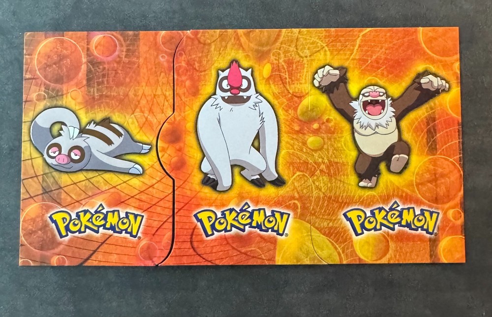 Pokemon TOPPS Advanced Challenge - DIECUT complete 18/18 - EXCELLENT +Charizard