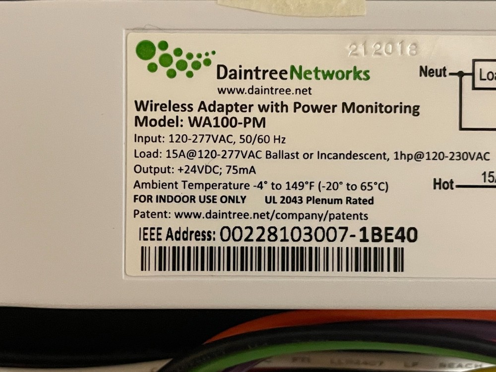 Daintree Networks WA100-PM Wireless Adapter
