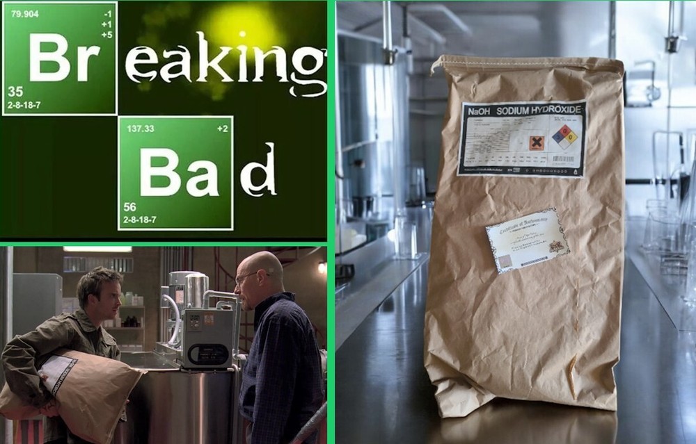 BREAKING BAD: Walter White & Jesse Prop Display Bag S03E10 w/COA