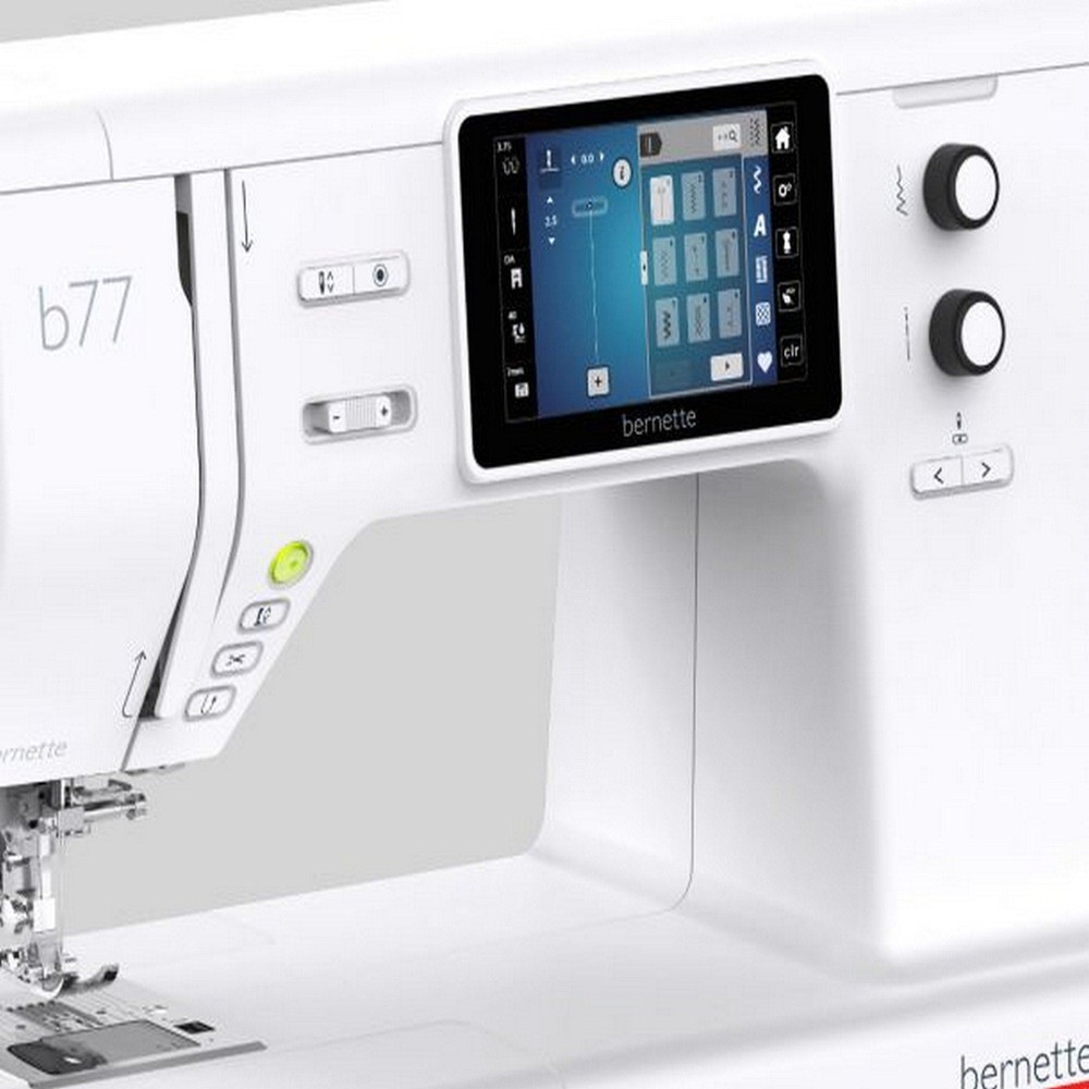 Bernette B77 Deco Sewing & Quilting Machine with 93 Spools & 200+ Accessories