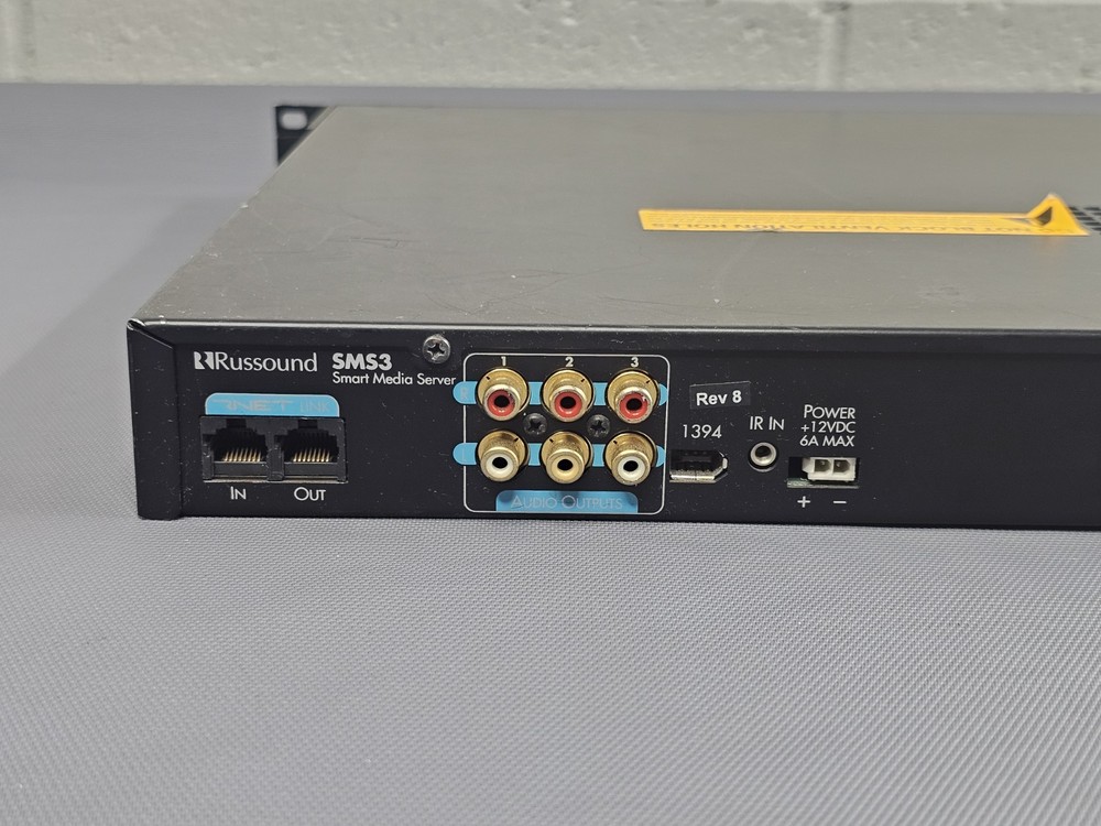 Russound SMS3 Smart Media Server No Power Source