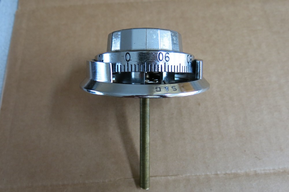 S&G Dial & Ring Set Chrome Finish USED