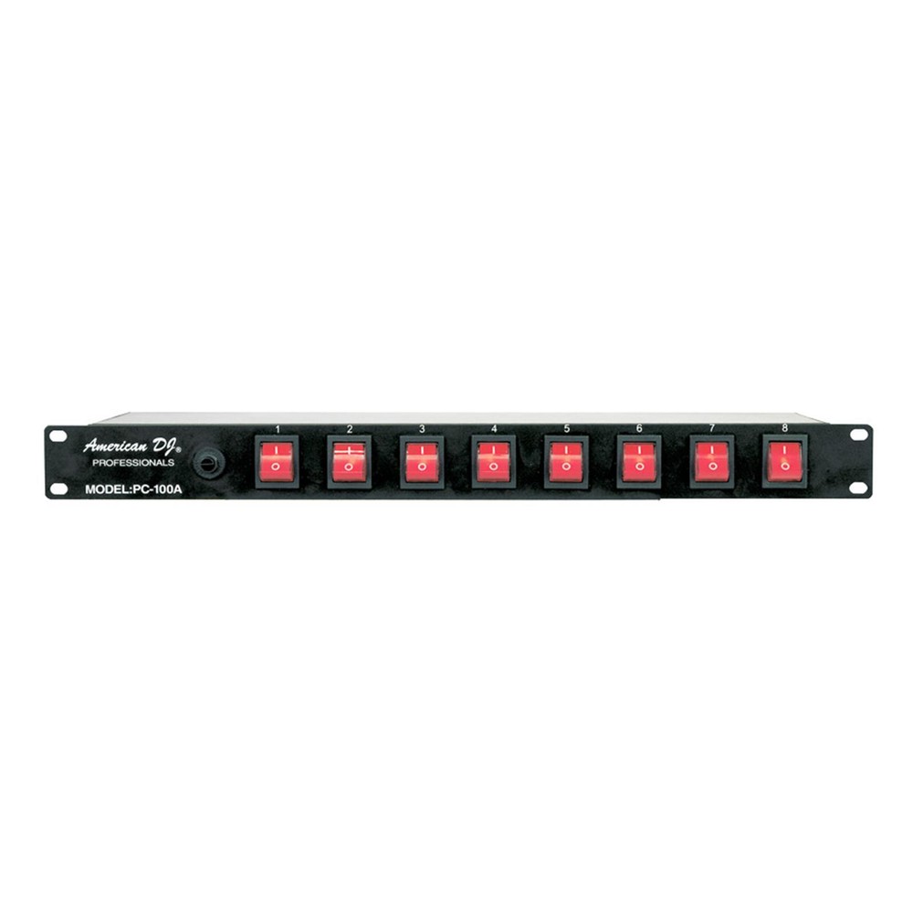 ADJ PC-100 8-Outlet AC Switch/Relay Panel