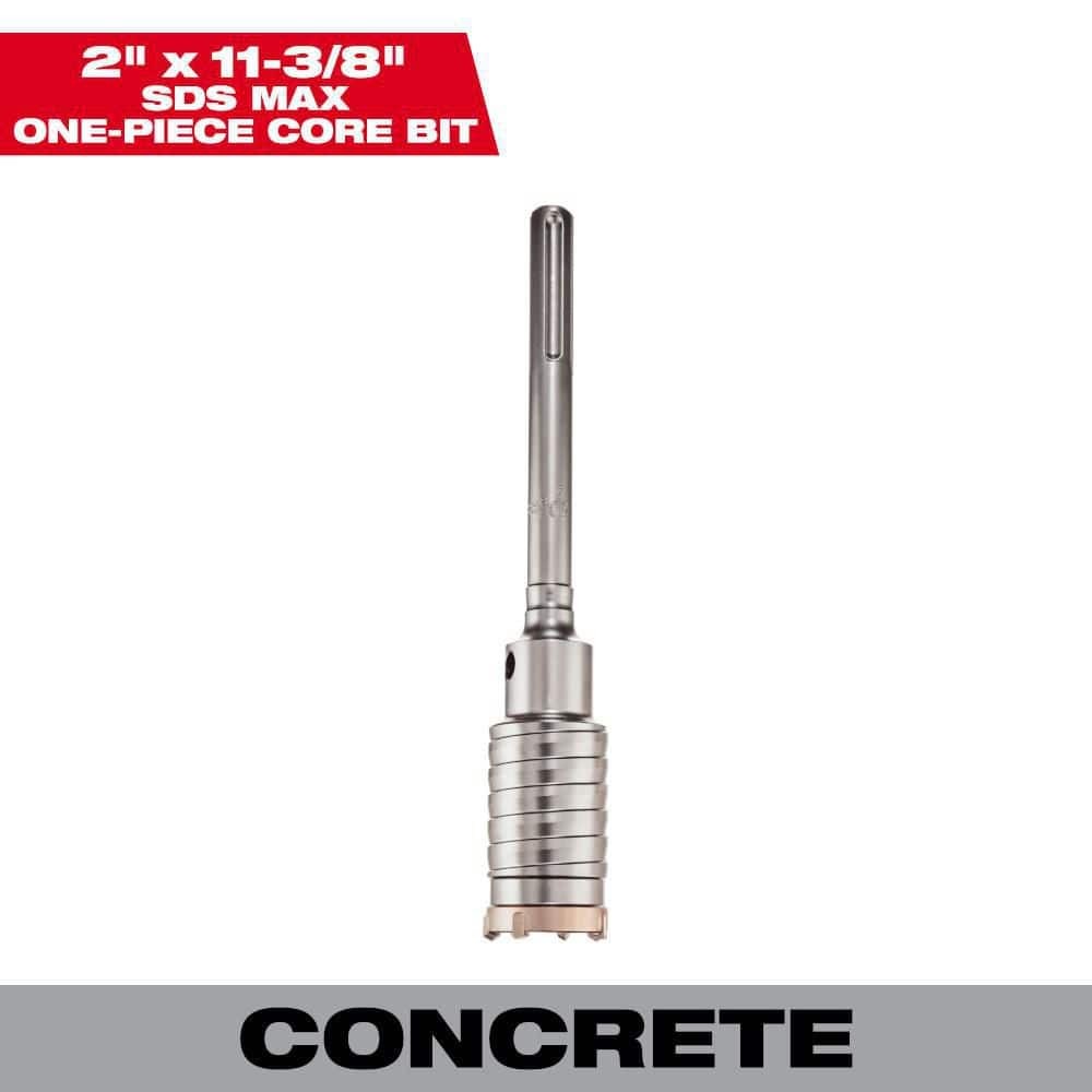 Milwaukee 2 in. x 11-3/8 in. SDS-MAX Core Bit - MISSING BIT