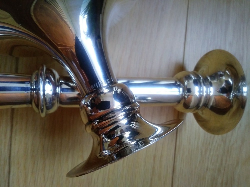 Silver Candle Holder