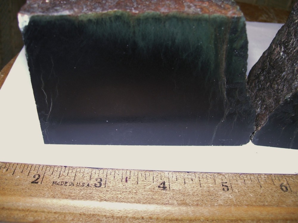 Wyoming Black Jade Rough