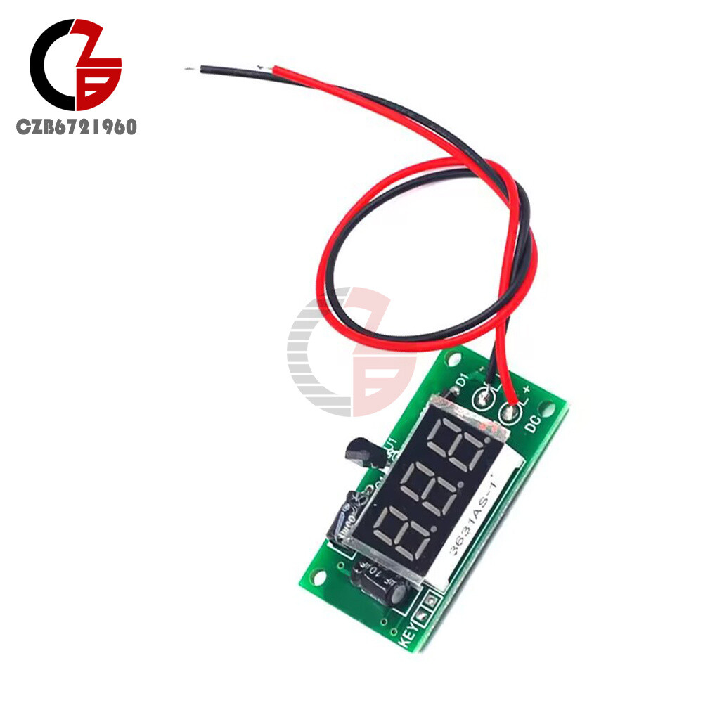 Counter Module Power-ON / Trigger 3Bit Accumulator 0.36" Digital Tube Red Dispay