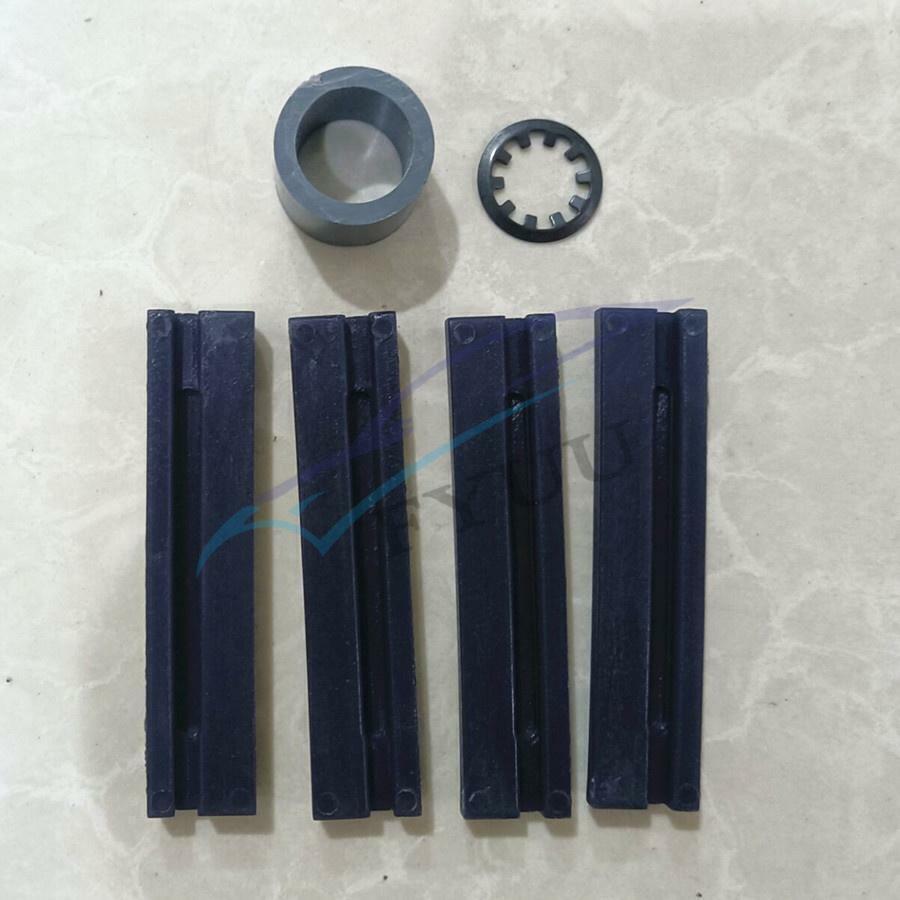 Rear Hatch Motor Pull Down Nylon Guides Bushing Set For 1986-91 Camaro Firebird