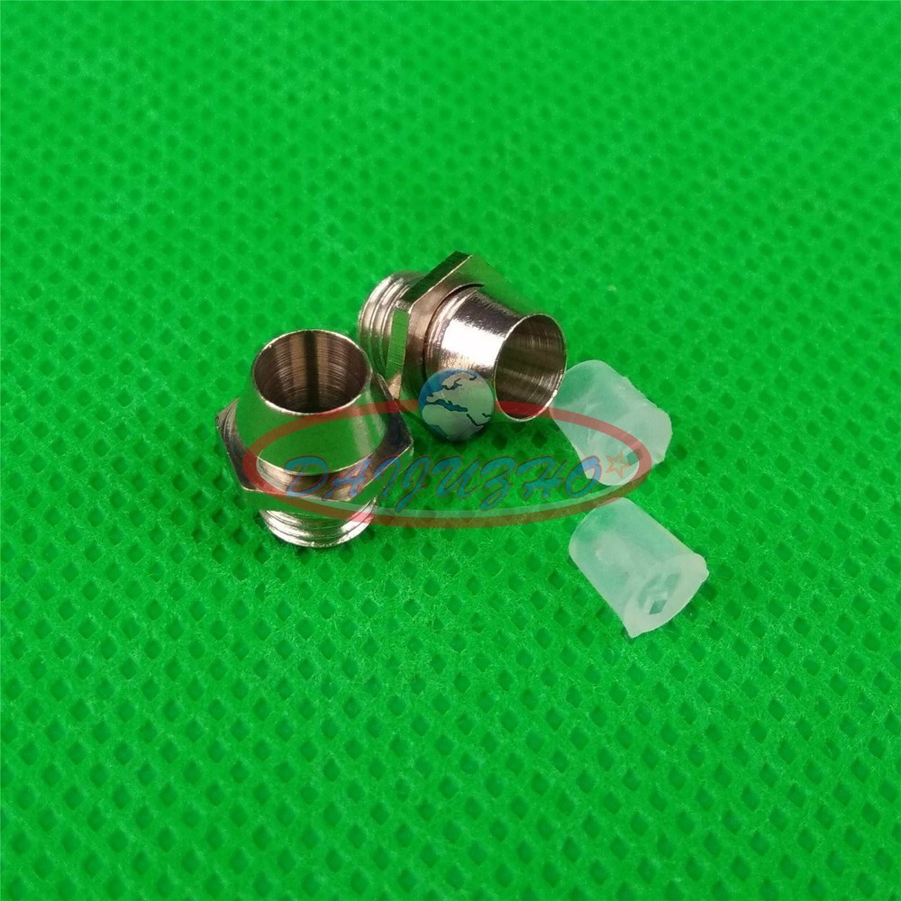 50pcs 5mm Chrome Metal LED Bezel Holder Panel Display New