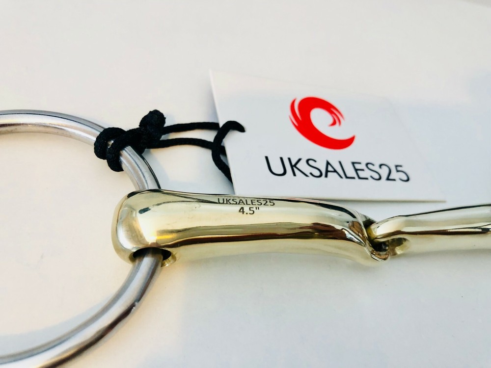 Loose Ring Snaffle Single Jointed Bit GS & SS (UKSALES25®) *SAME DAY DISPATCH*