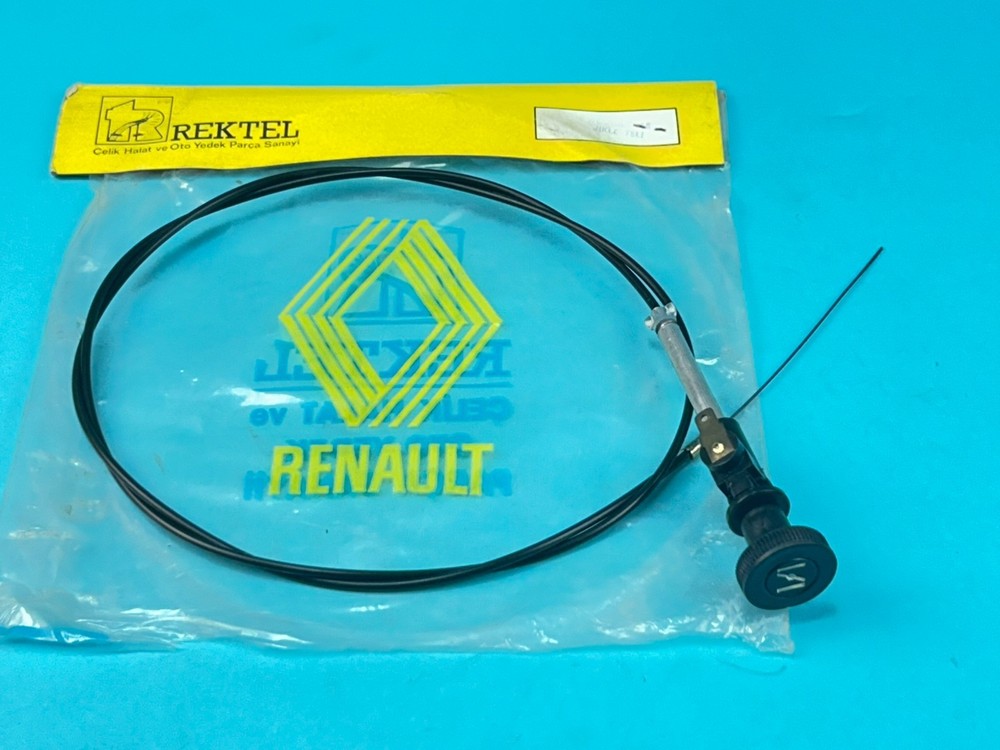 Renault 12 R12 Choke Cable with Handle NOS