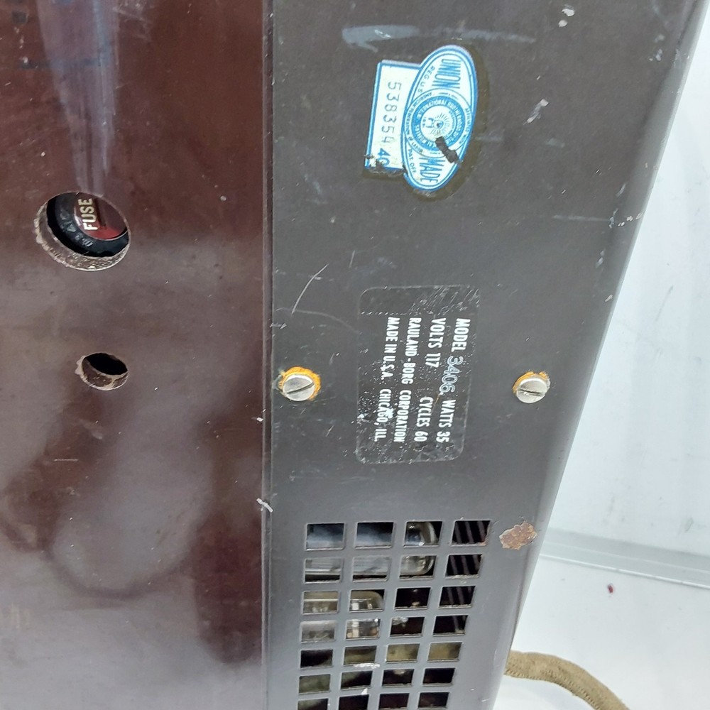 Vintage Rauland 3406 Intercom Control System