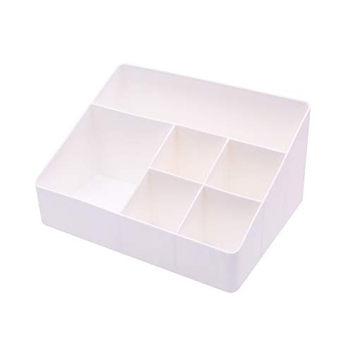 Home Organizer Bedside Table Organizer Makeup Organizer |Cosmetics White