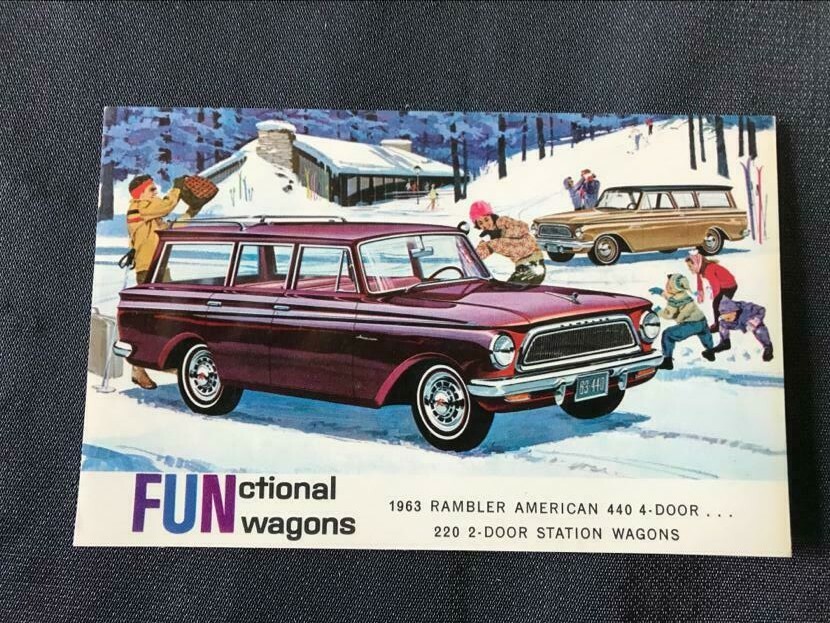 Auto Advertising, Rambler Auto Postcards
