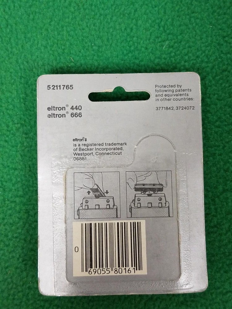 Eltron Models 440/666/2000 Genuine replacement Cutter Block 5211765