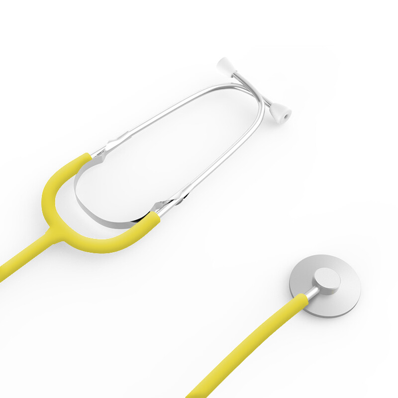 Professional Single Head Student Doctor Nurse Classical Stethoscope BLACK SC11