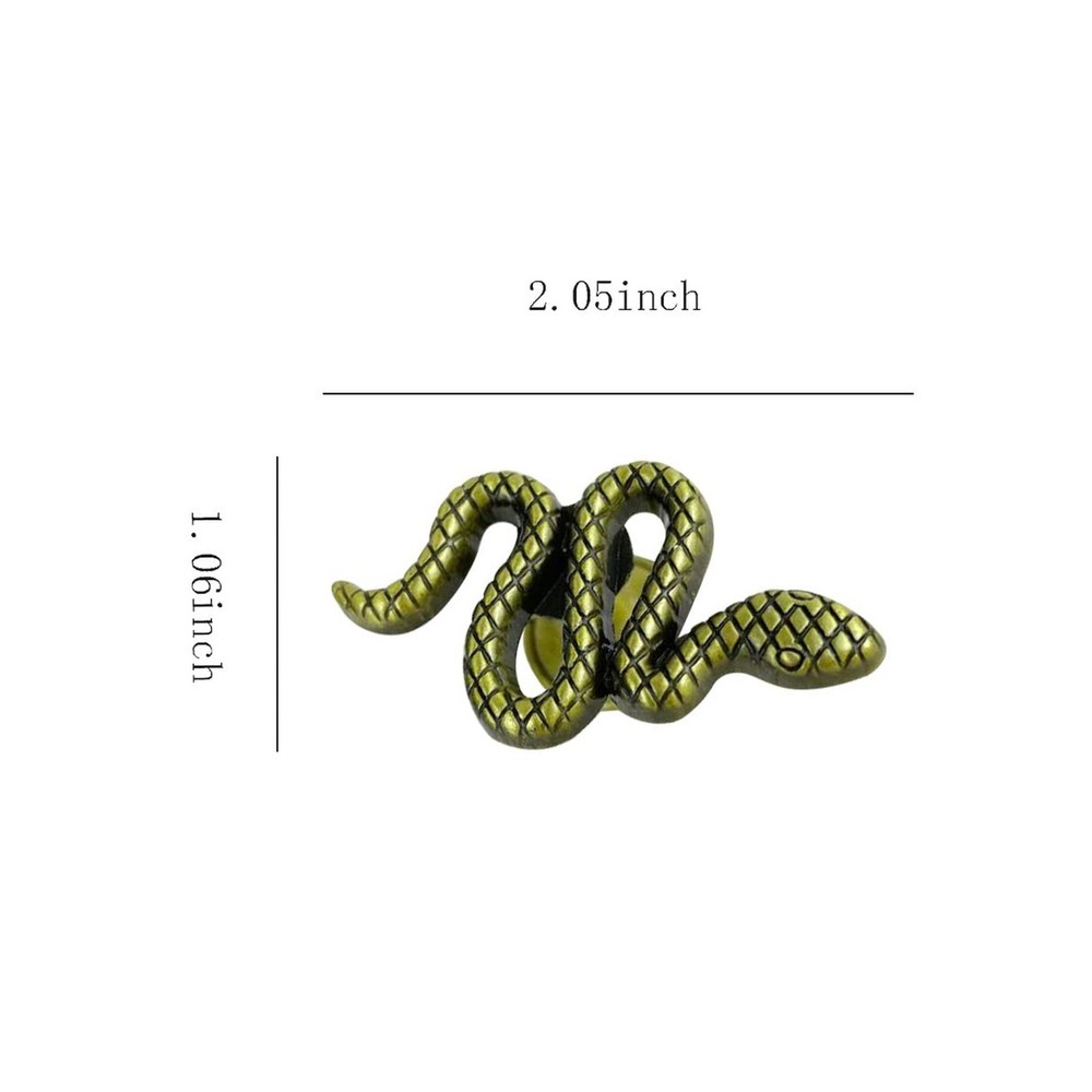 Snake Cabinet Knobs, Animal Drawer Knobs for Drawer Wardrobe Cupboard Dresser...