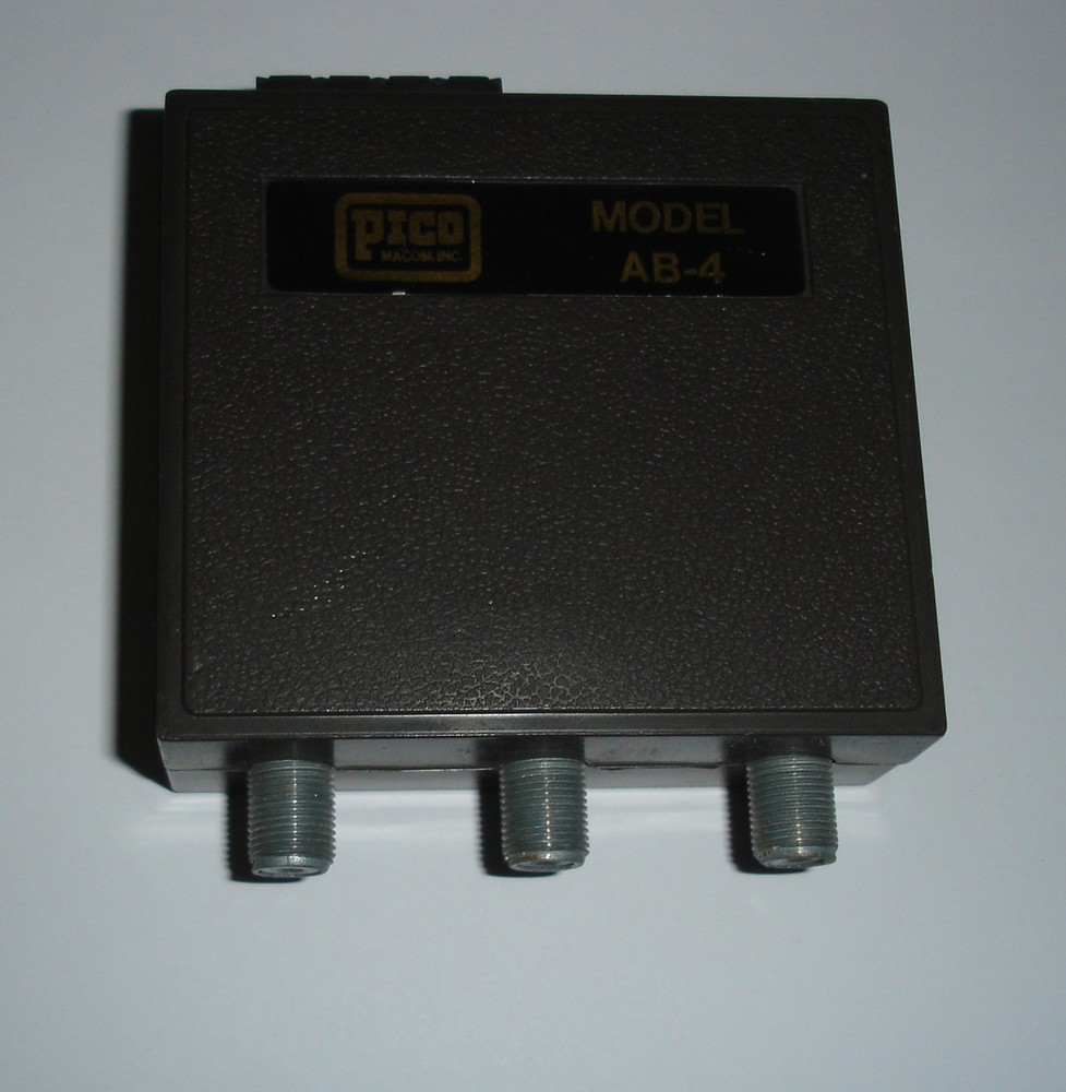Pico AB-4 Push Button Type A/B Coaxial Switch Selector