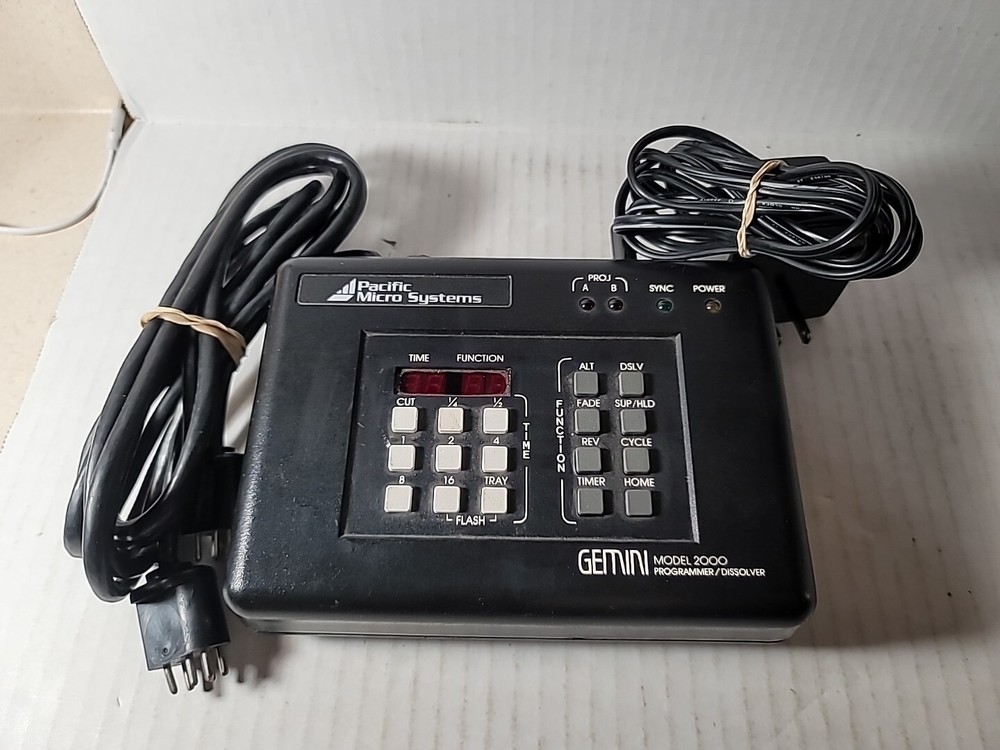 Vintage Gemini Model 2000 Programmer Dissolver for Kodak Slide Projectors works