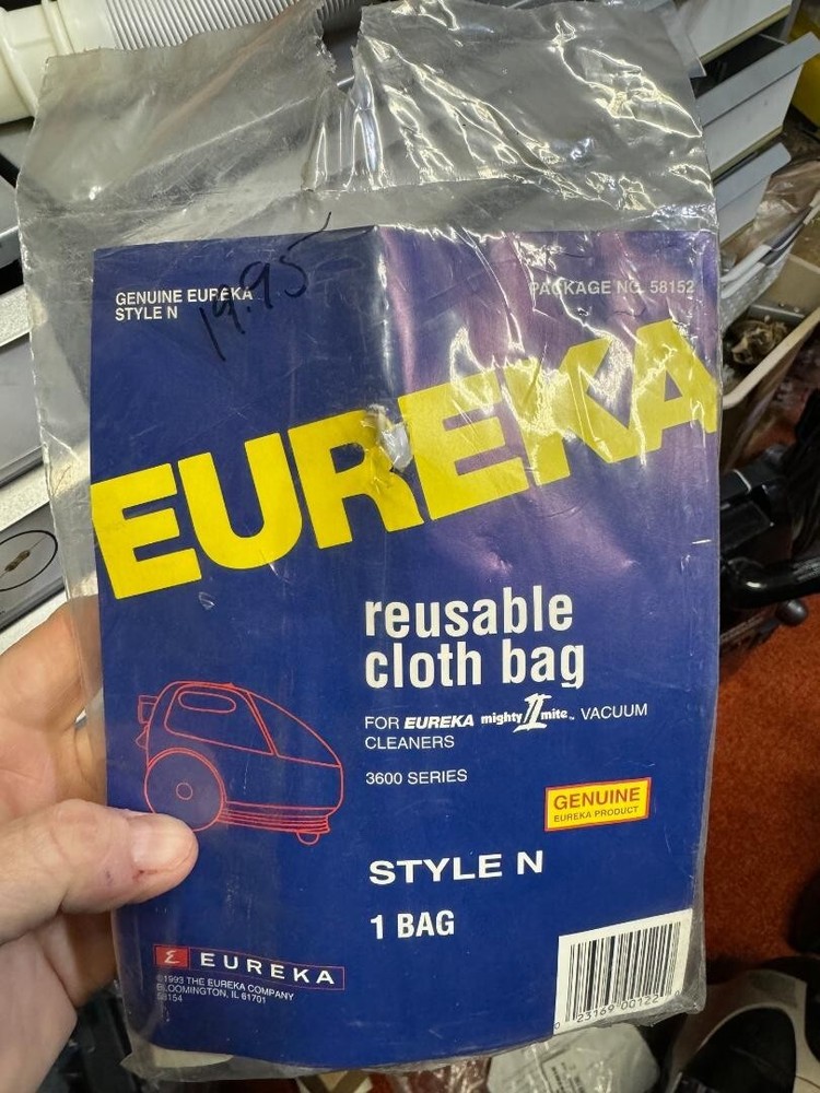 58152 reuseable Cloth Bag Eureka Mighty Mite N Style