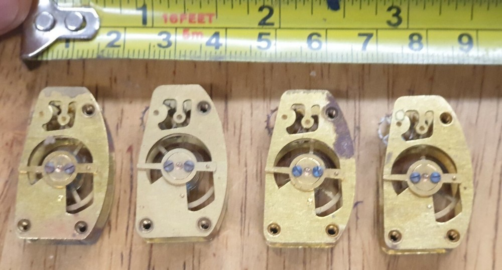 One Small Sized Part Curved Platform Escapement