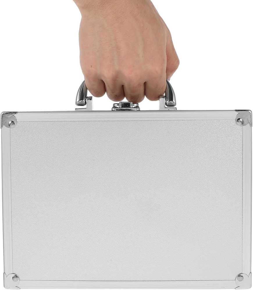 Aluminum Briefcase Multi-Functional Toolbox Carrying Box Handheld Suitcase for G