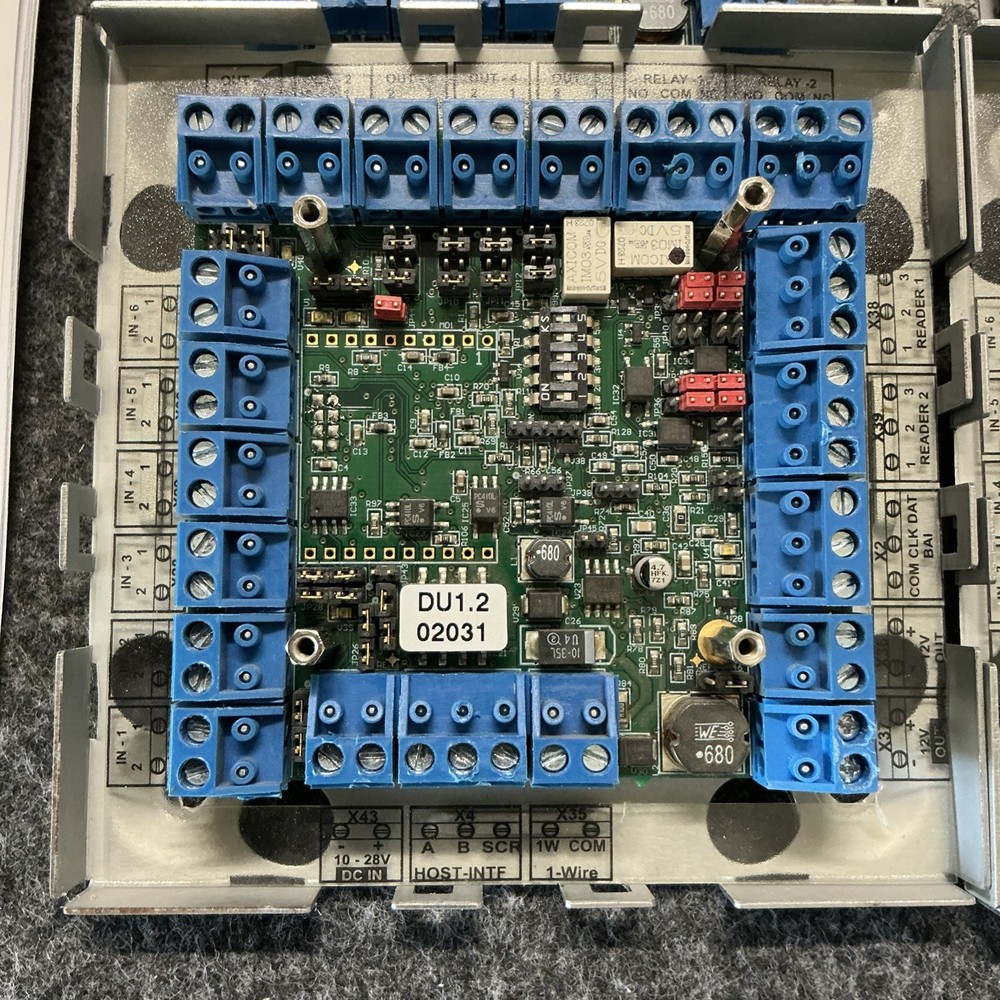 Lot of Kaba E-data Access Control Board System With Software Instructions AM524