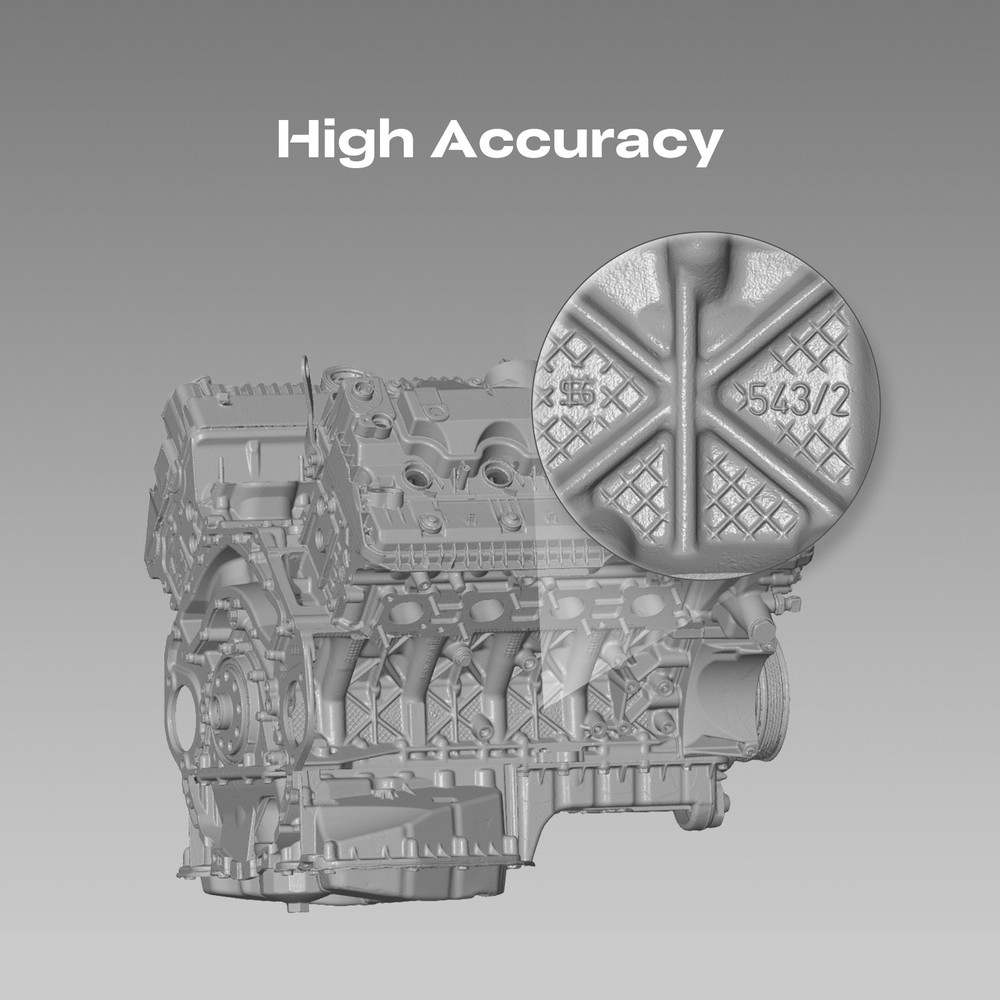 Creality 3D Scanner Sermoon S1 1+7+34 Blue Laser Handheld Scanner