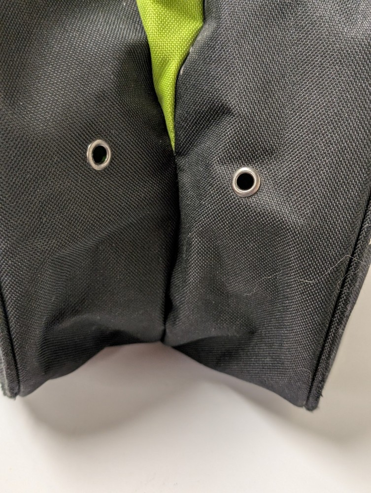 Transpack Ski Boot Bag Snowboard Backpack Black Lime Green Vented Divided