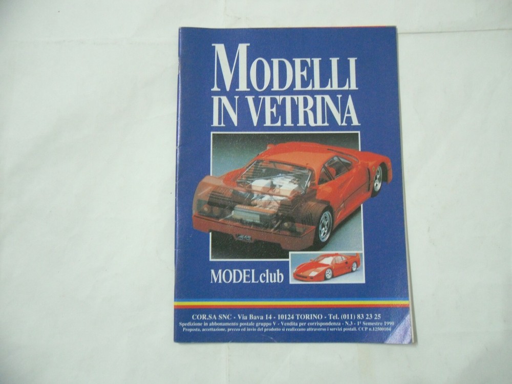 CATALOGO MODEL KITS  MODELLI IN VETRINA MODEL CLUB..-