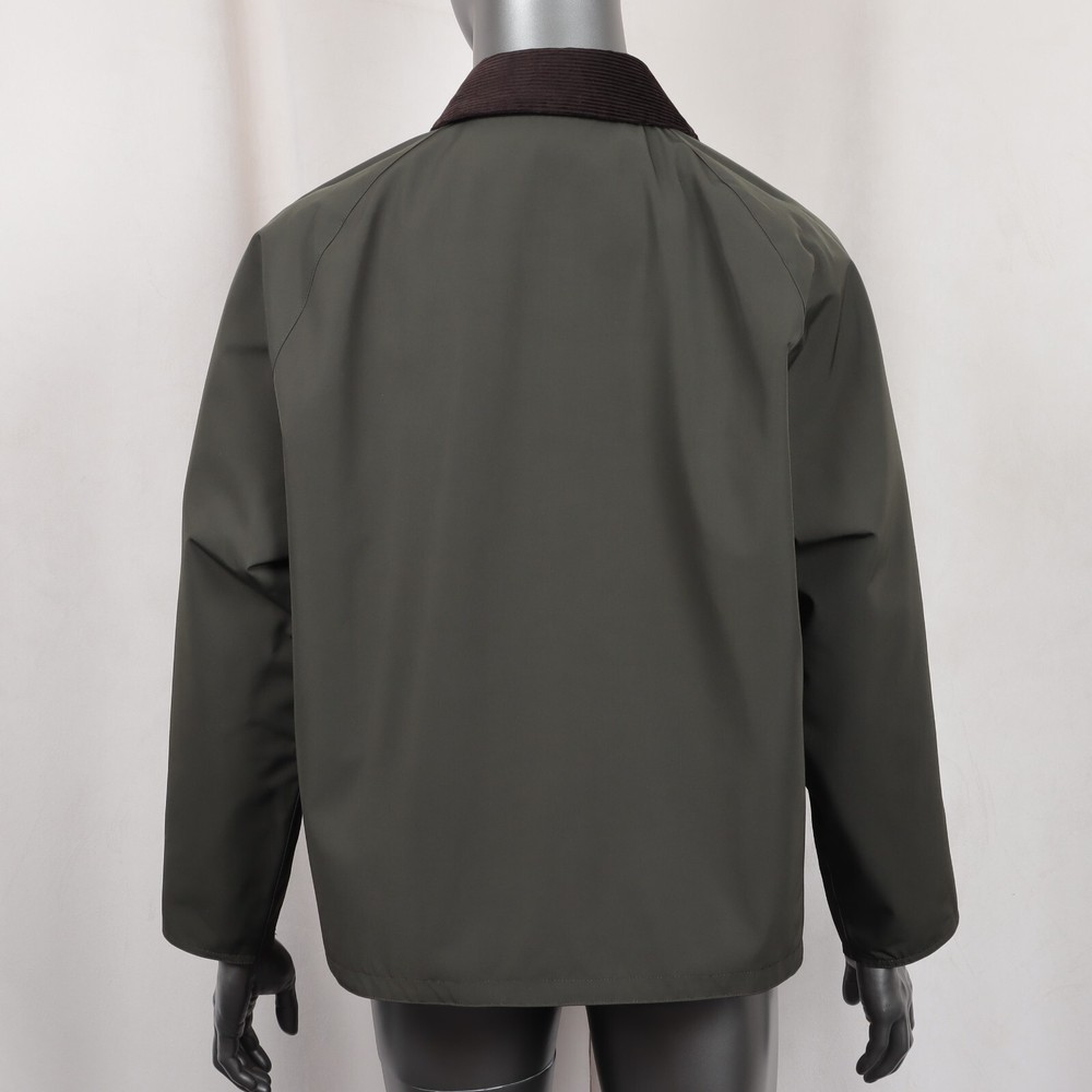BARBOUR TRANSPORT UNISEX REVERSIBLE BLOUSON GREEN