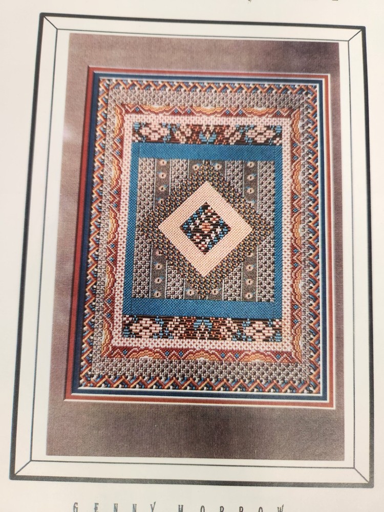 Cajun Quilt by Genny Morrow Needlepoint Pattern Chart Graph Book