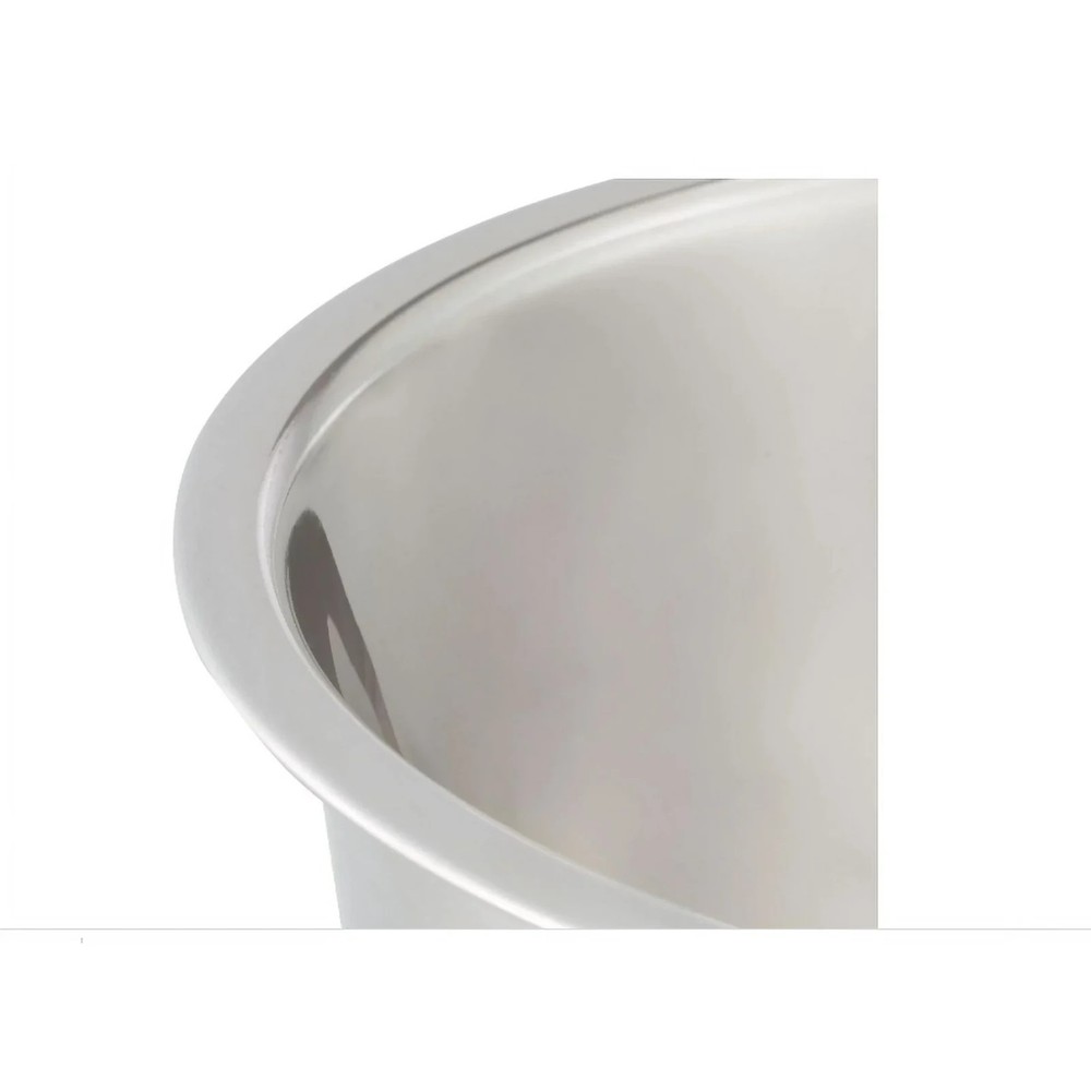 Mainstays SS 3QT Multi-Use Mixing Bowl for Prepping, Serving or Storage