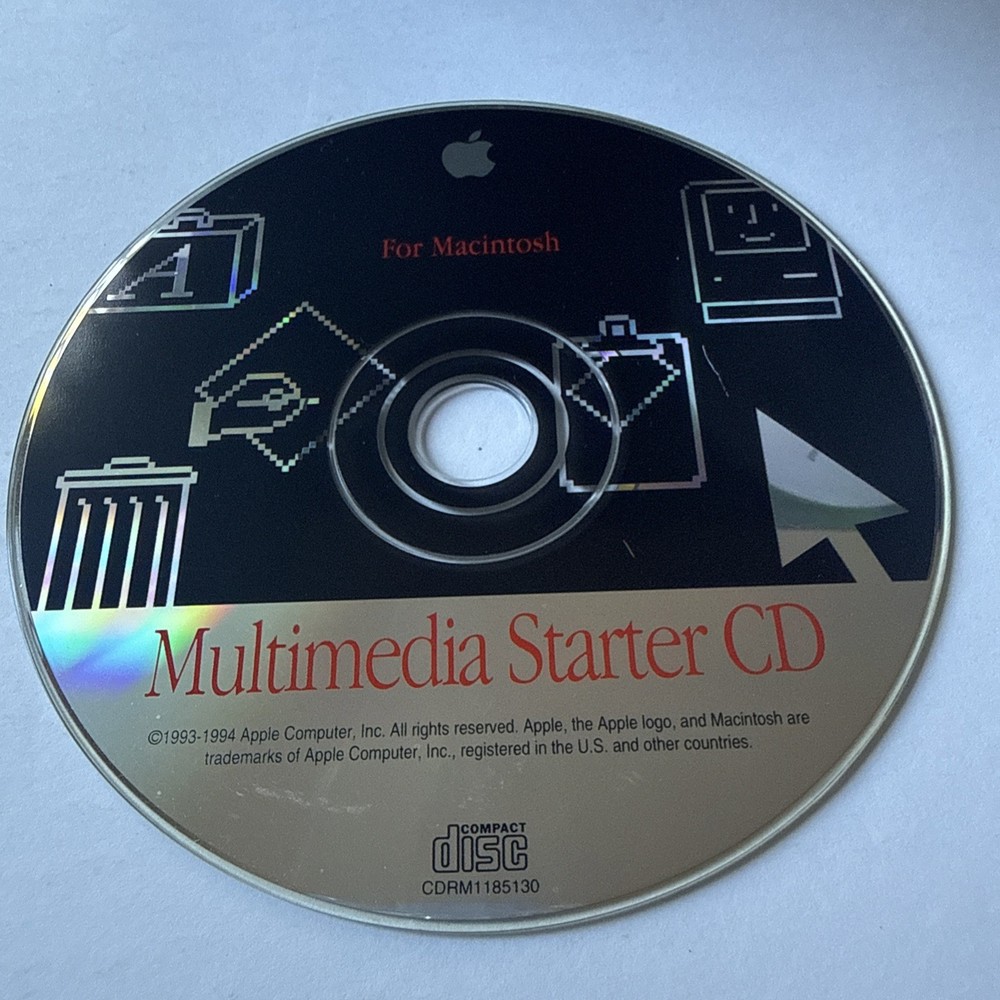 1993-1994 Multimedia Starter CD for Macintosh