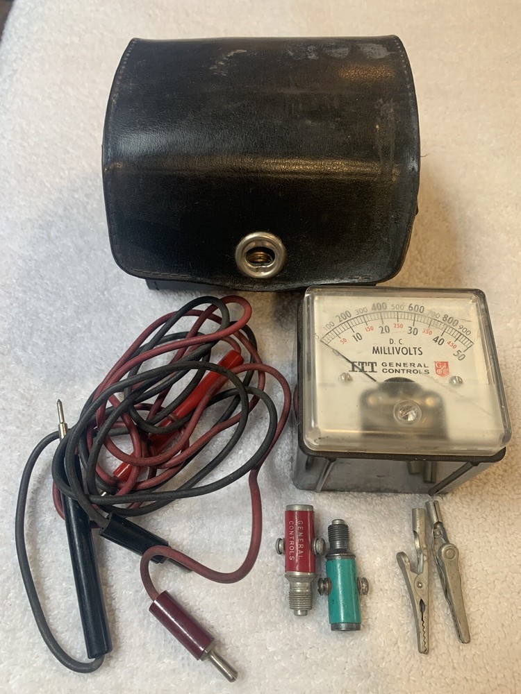 Vintage ITT General Controls Milli - Voltmeter