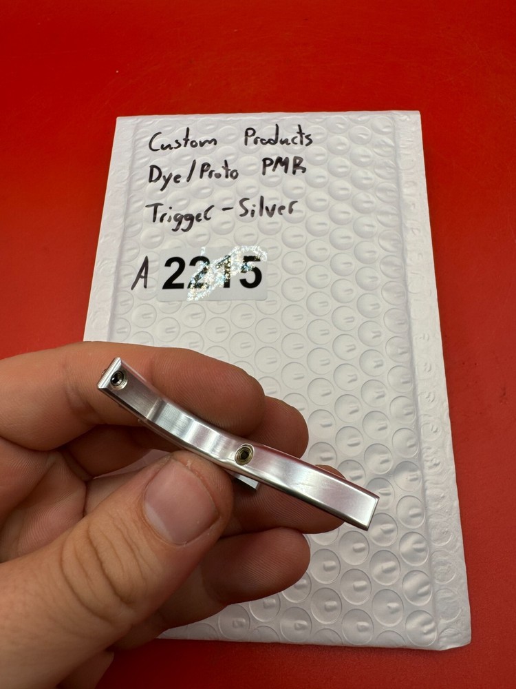 Custom Products Dye/Proto PMR Trigger-Silver