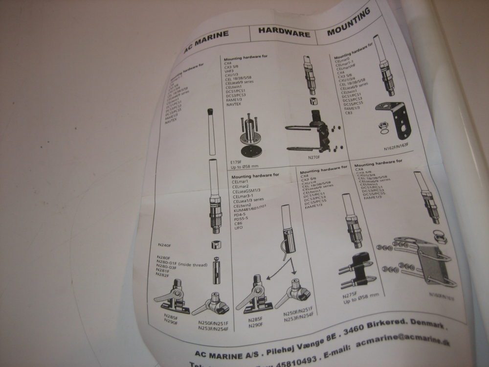 AC Marine CEL21 Replacement Omnidirectional Antenna for UMTS